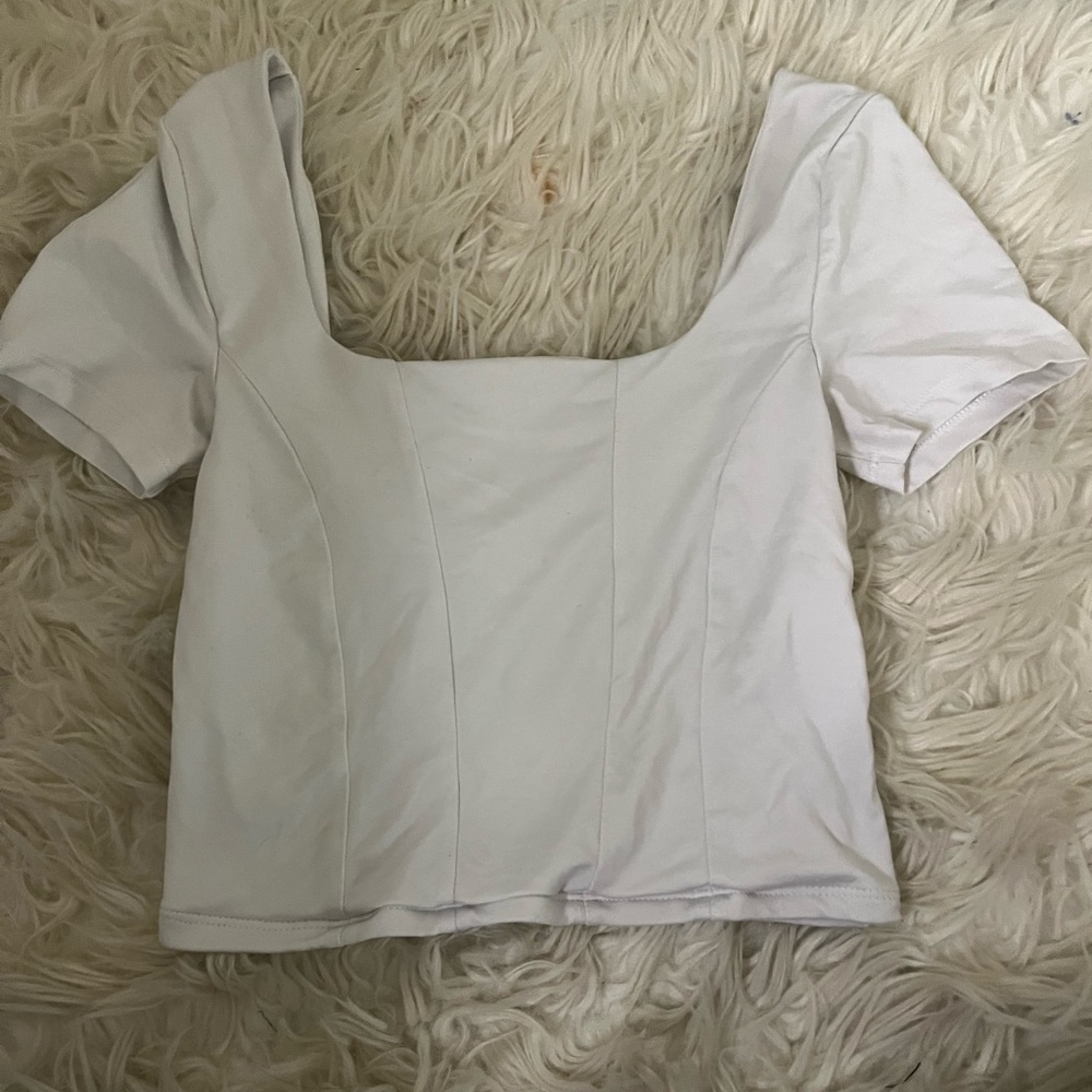 Small tight fit white top forever 21